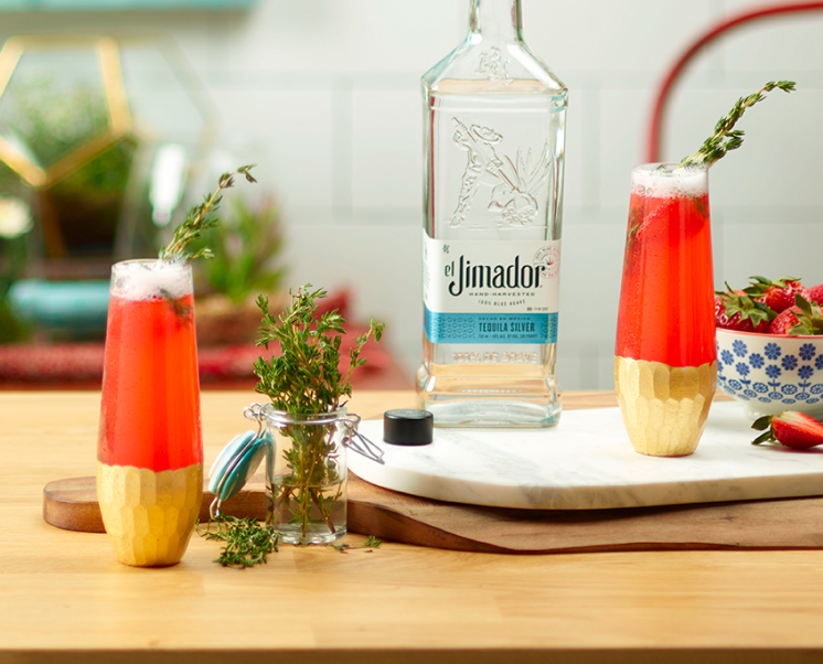 Strawberry Bellini